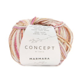 Katia Concept - Marmara 102 Fuchsia - Oranje - Oker