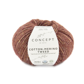 Katia Concept - Cotton-Merino Tweed 500 Rood