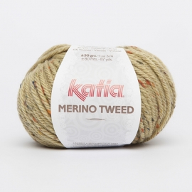 Katia Merino Tweed - 410 Olijfgroen