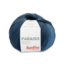 Katia Paraiso - 208 Donker Blauw - Geel - Groen - Blauw
