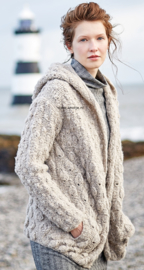 ROWAN Brushed Fleece Vest Cookie