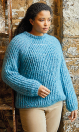 ROWAN Tweed Haze Trui Cyclone