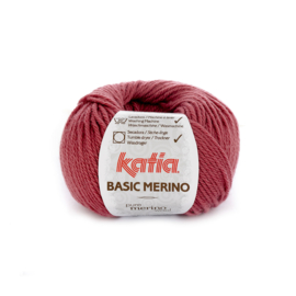 Katia Basic Merino - 75 Framboosrood