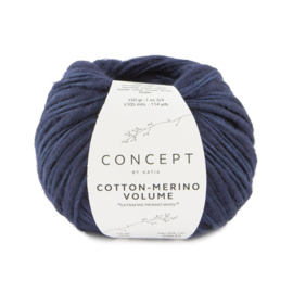 Katia Concept - Cotton-Merino Volume 209 Ultramarijn Blauw