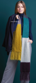 ROWAN Kidsilk Haze Sjaal Colour Block 2