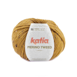 Katia Merino Tweed - 318 Mosterd Geel