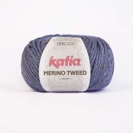 Katia Merino Tweed - 306 Licht Blauw