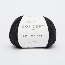 Katia Concept - Cotton-Yak - 114 Zwart
