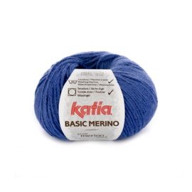 Katia Basic Merino - 45 Blauw