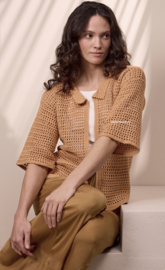 ROWAN Cotton Cashmere gehaakt Vest Interlace