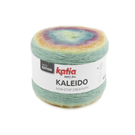 Katia Kaleido 307 Bleekrood-Pastelblauw-Pastelgeel-Licht oranje