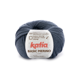 Katia Basic Merino - 32 Grijsblauw