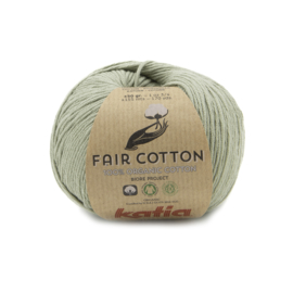 Katia Fair Cotton - 46 Bleekgroen
