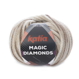 Katia - Magic Diamonds 50 Bruin - Ecru