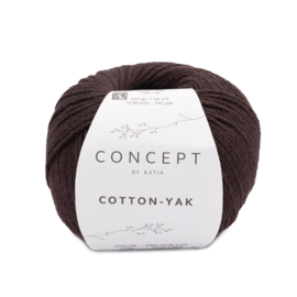 Katia Concept - Cotton-Yak - 136 Donker Bruin