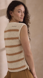 ROWAN Cotton Cashmere gehaakte Trui Lucet