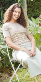 ROWAN Summerlite 4ply Trui Gooseberry