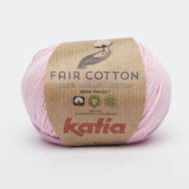 Katia Fair Cotton - 09 Bleekrood