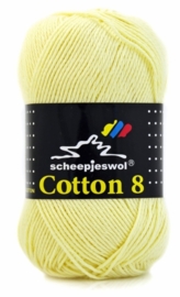 Cotton 8 - 508 Licht geel
