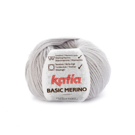 Katia Basic Merino - 38 Zeer Licht Grijs