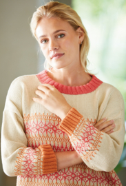 ROWAN Summerlite DK Trui Nectarine