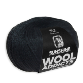 LANG Yarns Wooladdicts - Sunshine - 0004 Zwart