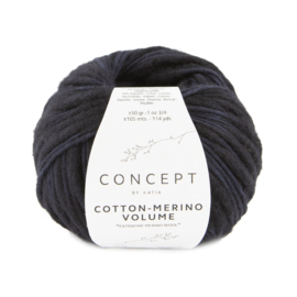 Katia Concept - Cotton-Merino Volume 210 Zwart