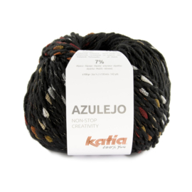 Katia Azulejo 402 Zwart - Beige - Oranje