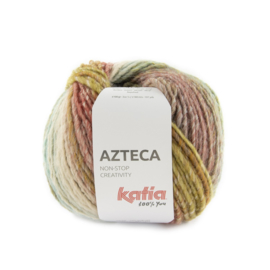 Katia Azteca 7880 Bruin - Blauwgroen