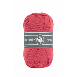 Durable Coral Katoen - 221 Holy berry