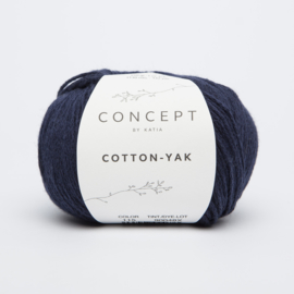 Katia Concept - Cotton-Yak - 115 Donker Blauw