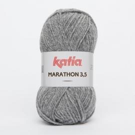 Katia Marathon 3.5 - 11 Medium Grijs