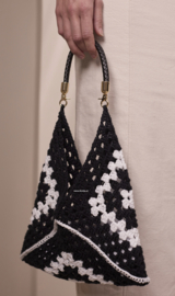 ROWAN Handknit Cotton gehaakt Tasje Braiderie