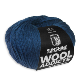 LANG Yarns Wooladdicts - Sunshine - 0035 Marine Blauw