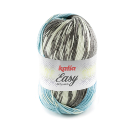 Katia Easy Jacquard - 309 Turquoise-Reebruin