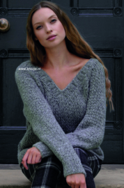 ROWAN Brushed Fleece Trui Scree