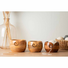 Scheepjes Yarn bowl massief rozenhout