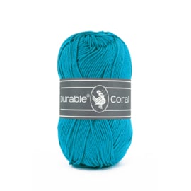 Durable Coral Katoen - 371 Turquoise