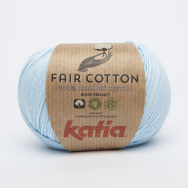 Katia Fair Cotton - 08 Licht hemelsblauw
