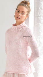 ROWAN Handknit Cotton en Summerlite 4ply Trui Sugar