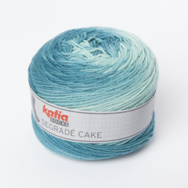 Katia Degrade Cake Socks - 83 Waterblauw