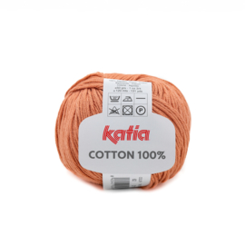 Katia Cotton 100% - 62 Licht Roestbruin