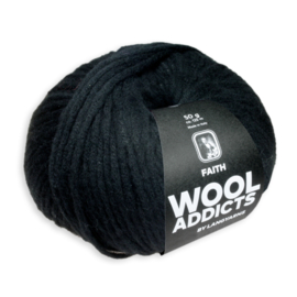 LANG Yarns - Faith 0004 Zwart