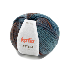 Katia Azteca 7872 Blauw-Roestbruin-Bruin