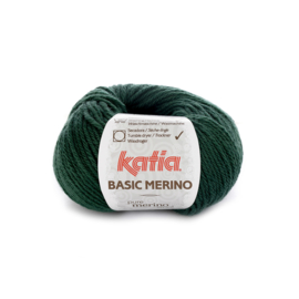 Katia Basic Merino - 15 Zeer Donker Groen
