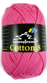 Cotton 8 - 719 Roze