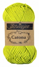Scheepjes Catona 50 gram - 245 Green Yellow