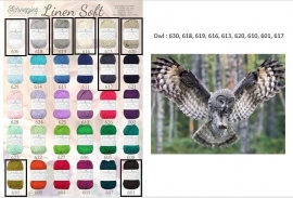 Cal 2015 Owl pakket (15 bollen Linen-Soft)