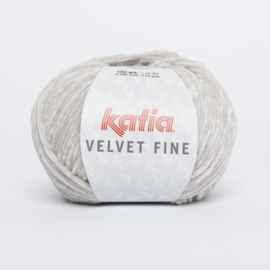 Katia Velvet Fine - 208 Licht grijs