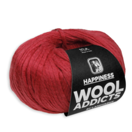 LANG Yarns Wooladdicts - Happiness - 0063 Donker Rood